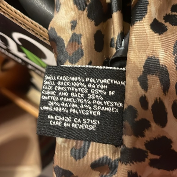 Black Rivet  Jacket - Picture 3 of 3